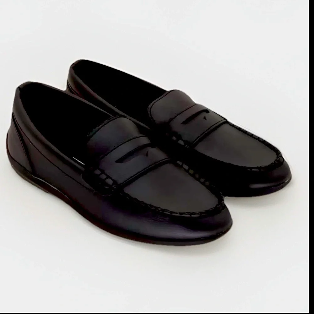 Steve Madden Jared Loafers Leather Dress Slip On Classic Loafers Designer Sz 12T